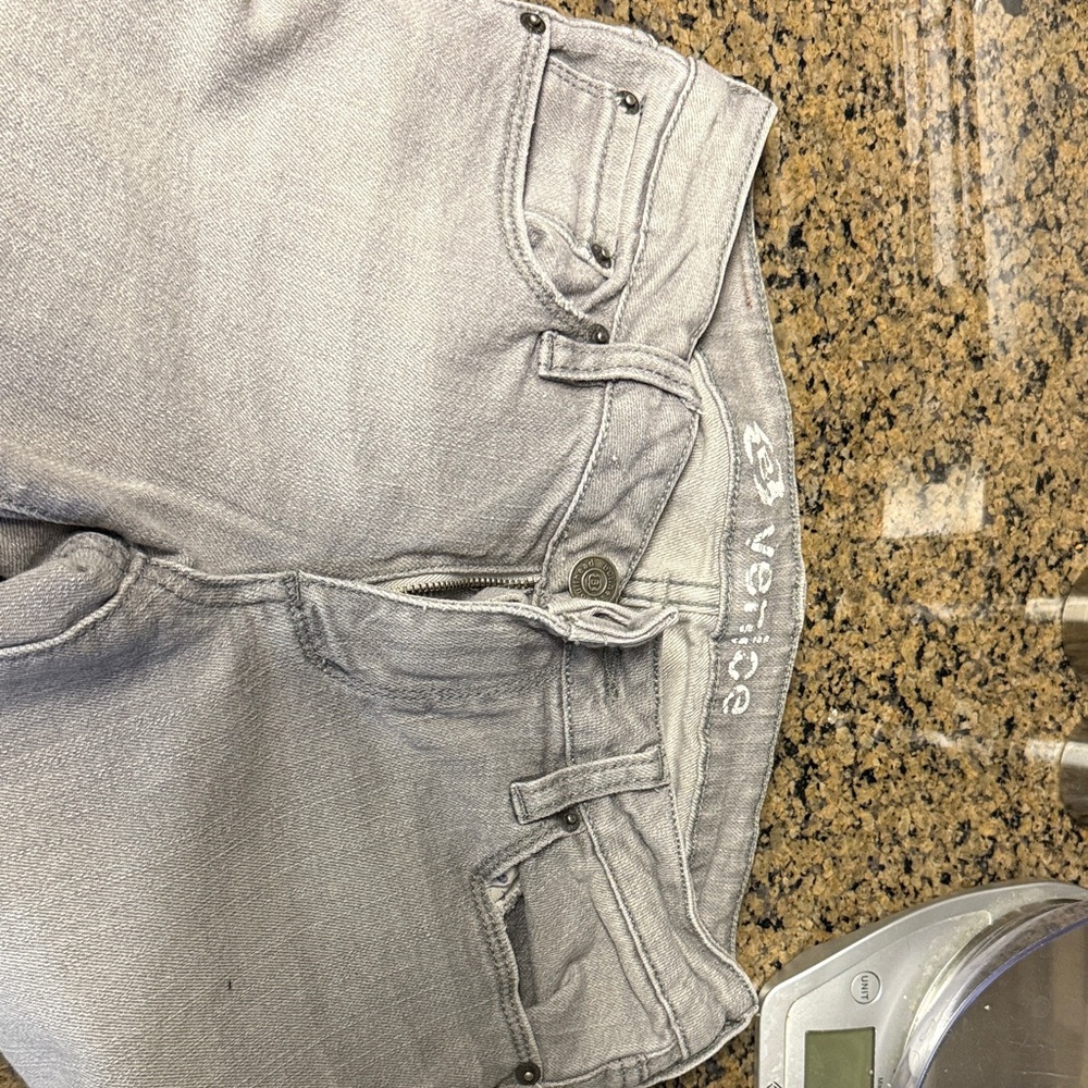 Bullhead Light Gray Denim Jeans